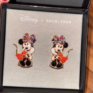 Disney Baublebar Minnie Mouse earrings